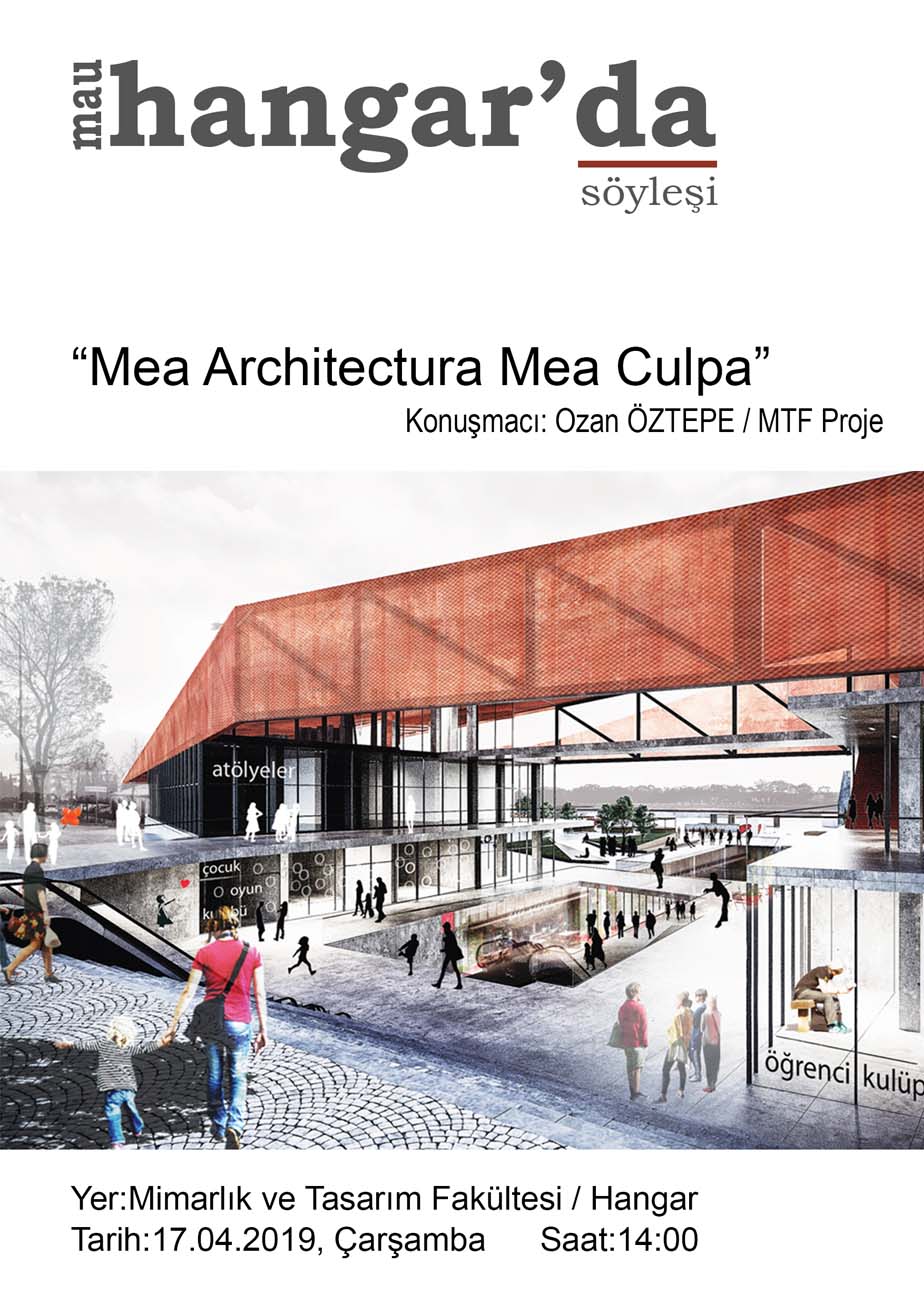 Hangar'da Söyleşi: Mea Architecture Mea Culpa - Ozan Öztepe